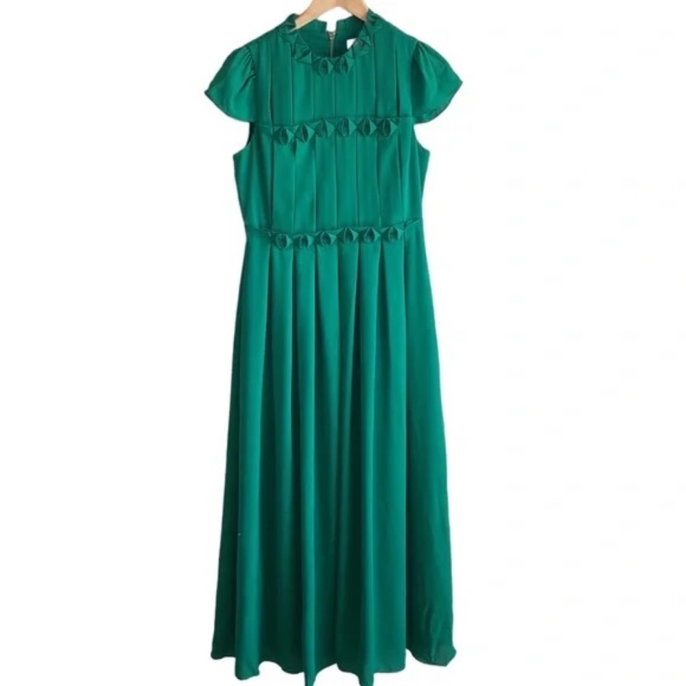 Ted Baker Saffrom Origami Folded Maxi Dress -  Size 2